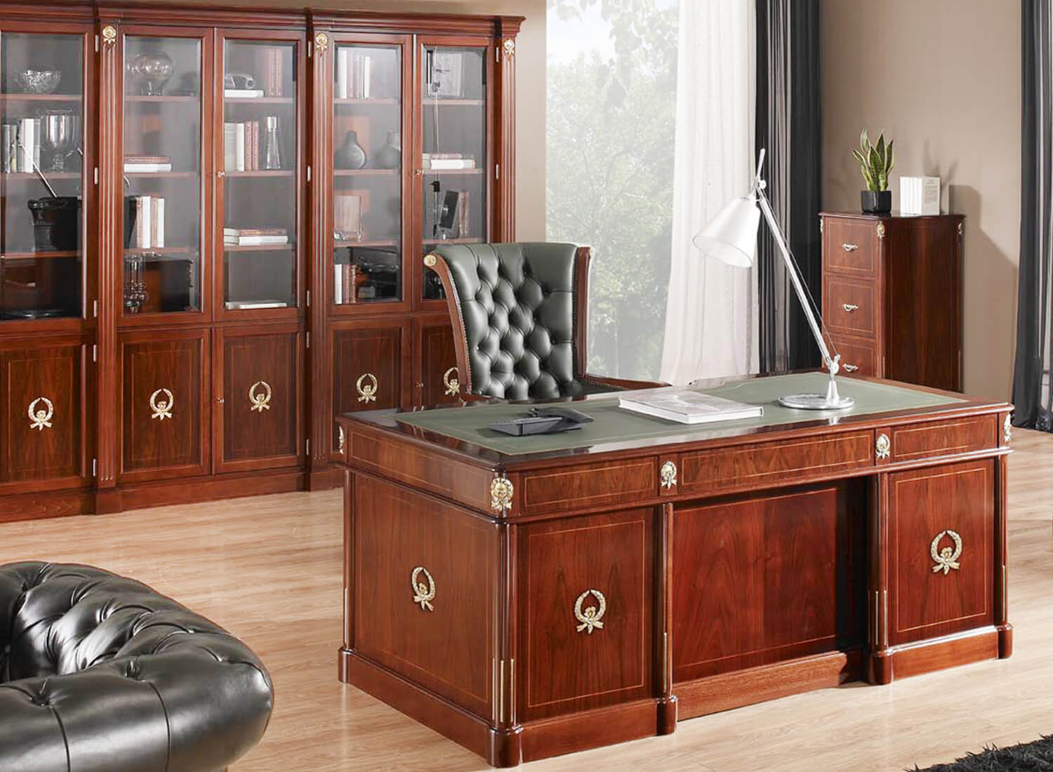 Muebles de oficina de lujo con diseños modernos y clásicos