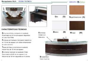 Muebles de recepción Serie Isla | DecoraOficina