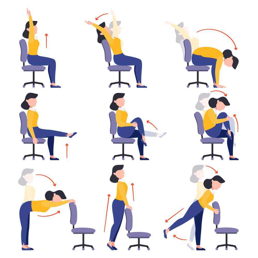 Pausa activa para hacer el el trabajo