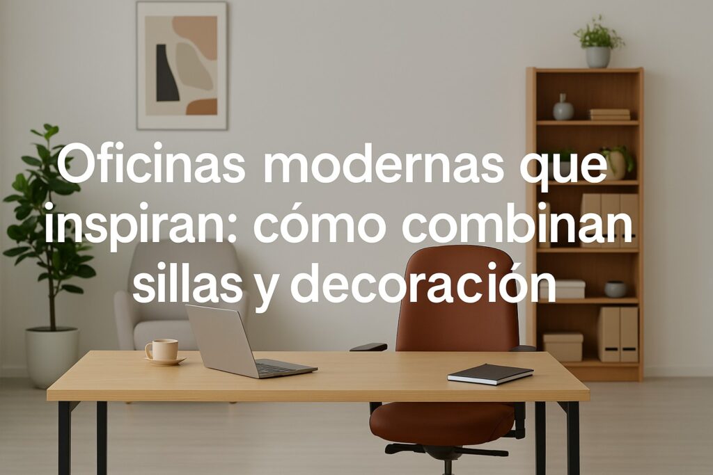 Oficinas modernas que inspiran