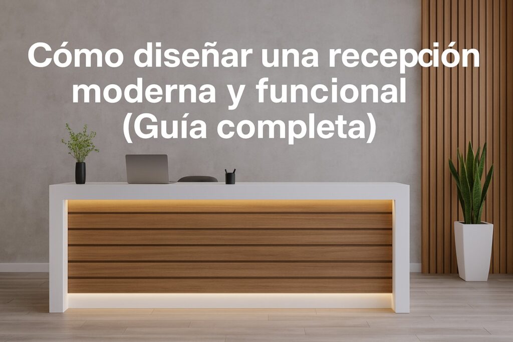 Cómo diseñar una recepción