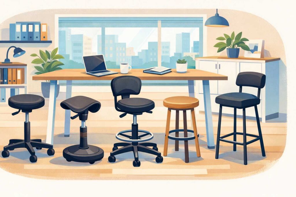 Cómo elegir taburetes de oficina