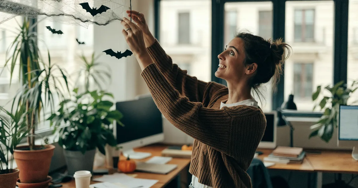 25 ideas originales para decorar tu oficina en Halloween este 2026